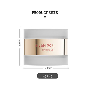 5G + 5G Rose Gold Lip Balm Bao Bì Mỹ Phẩm Lip Mặt Nạ Jar Rỗng 2 Trong 1 Kem Mắt Và Lip Cream Jar - Product Image 6