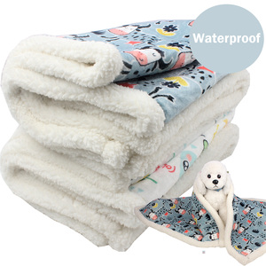 COLLABOR, 10 colores de impresión, cálido, impermeable, funda de cama para perros, manta para mascotas, forro polar grueso, manta para perros personalizada, manta de Navidad - Product Image 1