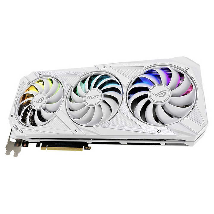ASUS GeForce RTX 3090 24GB ROG (中古品) ASUS ROG Strix NVIDIA GeForce RTX 3090 24GB White Graphics