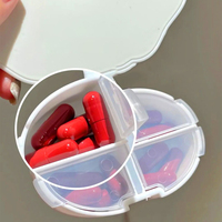 Capsules de suppléments à base de plantes roses naturelles pour femmes – Éclat quotidien de la peau et équilibre corporel – Pilules de bien-être rose mat avec fermeture éclair refermable