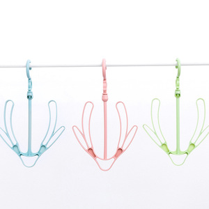 Balcony Hanging <strong>Shoe</strong> Drying Rack Windproof Design Small Size Clothes Hanger &amp; <strong>Shoe</strong> <strong>Hooks</strong> - Product Image 2