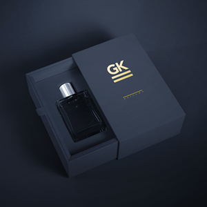 Logo personalizzato stampato 2mm di lusso fatto a mano in cartone rigido scatola scorrevole scatola di carta per cosmetici profumo regalo confezione - Product Image 1