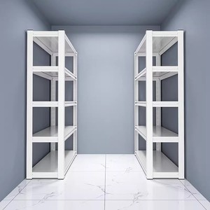 Estantes de almacenamiento modernos de acero y metal, unidades de estantería para almacenamiento de exhibición de almacén y supermercado - Product Image 4