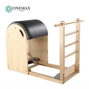 ONEMAX रिफॉर्मर पिलेट्स मशीन उच्च गुणवत्ता पिलेट्स सीढ़ी बैरल पिलेट्स रिफॉर्मर बैलेंस बॉडी