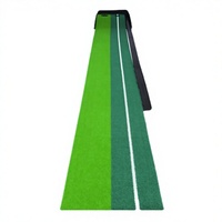 Ensemble d'entraînement de golf d'intérieur avec plateau de putting portable en plastique TL004