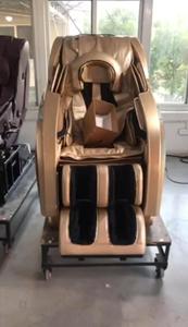 Silla de masaje portátil Super <span class=keywords><strong>Deluxe</strong></span> 2025 con función Musical de calentamiento de gravedad cero 3D para masajeador de pies portátil de cuello corporal - Product Image 5