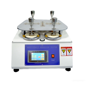 Testeur d'usure et d'abrasion Martindale ISO 12945 12947 ASTM D4966 D4970 avec écran LCD, adapté aux tissus, au cuir et aux revêtements - Product Image 1