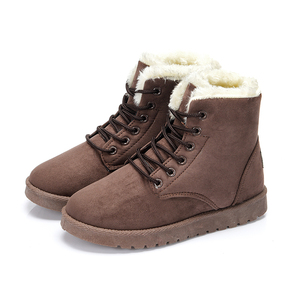 Nouveaux modèles chaussures en gros blanc bottines talons hauts haut fourrure chaussures de neige prix bas Wenzhou usine chaussures chaudes 2023 - Product Image 5