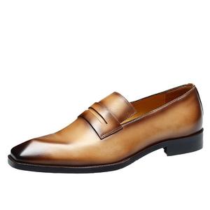 Tendance 2026 : Chaussures Oxford/Derby à bout carré en cuir superposé bicolore/multicolore avec des options de couleurs vibrantes - Product Image 2