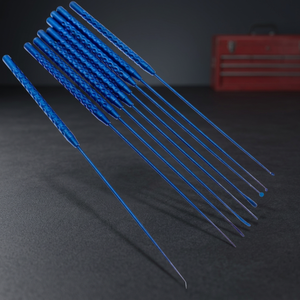 Crochets micro-nerveux en titane 21 cm, instruments chirurgicaux manuels de dissection, classe I, certifiés CE, ensemble d'instruments en acier inoxydable - Product Image 2
