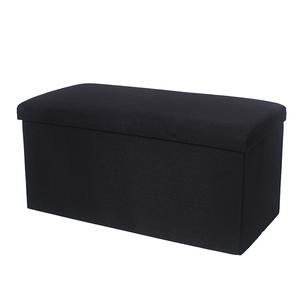 Pouf de rangement pliable en forme de cube, repose-pieds, marchepied, siège rembourré en mousse pour dortoir et salon - Product Image 5