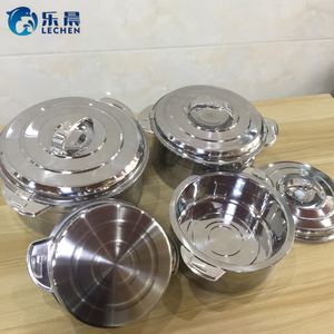 Paslanmaz çelik öğle yemeği kutusu konteyner çift ısı koruma Pot gıda ısıtıcı konteyner 4pcs5pcs