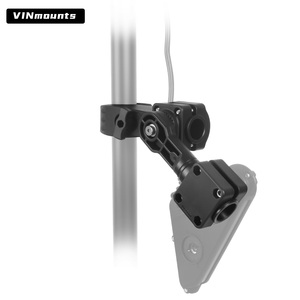 Support de sondeur VINmounts en nylon à double transducteur, rotatif à 360 degrés, inclinable, pour bateau, support de sondeur LiveScope LVS34 - Product Image 1