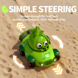 Coche de Control Remoto de 2.4GHz Y07, Mini Coche Eléctrico RC de Juguete con Forma de Guisante, Listo para Usar, Regalo para Niños - Product Image 5