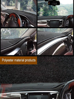 Taijs 2018-2021 Suzuki Dzire Tapis de tableau de bord de voiture avec éclairage empêchant la protection Accessoires intérieurs