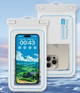 Sac de <span class=keywords><strong>téléphone</strong></span> étanche universel à écran tactile en PVC+ABS, sac de <span class=keywords><strong>téléphone</strong></span> étanche pour les sports de plein air pour hommes et femmes, <span class=keywords><strong>pochette</strong></span> pour <span class=keywords><strong>téléphone</strong></span> portable - Product Image 2