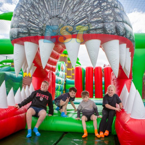 Parque <span class=keywords><strong>de</strong></span> salto inflable <span class=keywords><strong>de</strong></span> aventura, carrera <span class=keywords><strong>de</strong></span> obstáculos, casa <span class=keywords><strong>de</strong></span> rebote, parque infantil <span class=keywords><strong>de</strong></span> <span class=keywords><strong>dinosaurios</strong></span> inflable, <span class=keywords><strong>parques</strong></span> temáticos grandes al aire libre para niños - Product Image 4