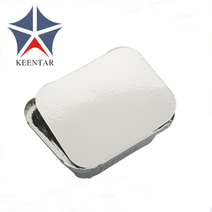 Hot bán Trung Quốc nhà máy bán buôn 450 ml dùng một lần nhôm lá nướng container phục vụ Chảo Takeaway khay có nắp đậy - Product Image 5