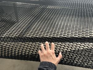 แผ่นใยสังเคราะห์ HDPE 3 มิติ สำหรับระบายน้ำ แบบเส้นใยยาว รูปแบบเรียบ สำหรับสวน ถนน และที่ฝังขยะ จากผู้ผลิต OEM - Product Image 6