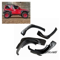 GZDL4WD 4x4 Auto Extérieur Tout-Terrain ABS Garde-Boue pour Jimny 1998+ Garnitures de Garde-Boue de Roue Kits de Carrosserie