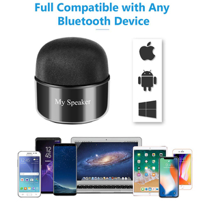 Mini Altavoz Inalámbrico Portátil con Logotipo Personalizado, <span class=keywords><strong>Reproductor</strong></span> <span class=keywords><strong>de</strong></span> <span class=keywords><strong>Música</strong></span> Cilíndrico <span class=keywords><strong>de</strong></span> Tela con Radio FM para Regalos - Product Image 1