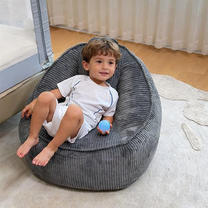 Sillón Puff de Tela Resistente y Ecológica, Relleno Suave, Alto Soporte, para Sala de Estar, Relajación, Directo de Fábrica - Product Image 6