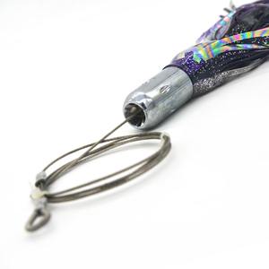 อัลฟา14เซนติเมตรตกปลาตอร์ปิโดเหยื่อความเร็วสูง Wahoo Trolling สายเคเบิล rigged Wahoo lures - Product Image 5