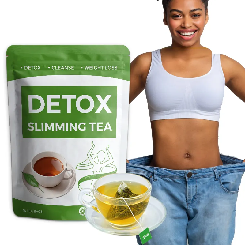Suplemento de ervas RTS chá laxante digestão 100% natural corpo magro desintoxicação perder peso chá de desintoxicação magro