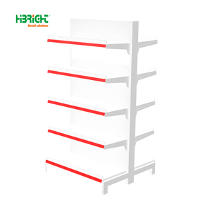 Kích Thước Tùy Chỉnh Mỹ Phong Cách Siêu Thị Giá Hai Mặt Nhiều Lớp Nhiệm Vụ Nặng Nề Kim Loại Kệ Cho Cửa Hàng Sử Dụng - Product Image 4
