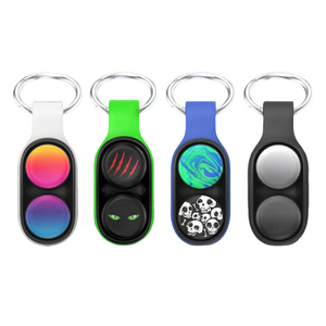 POWER Porte-clés magnétique puissant en silicone, <span class=keywords><strong>Pop</strong></span> <span class=keywords><strong>Puck</strong></span>, casse-tête pour enfants, jouet anti-stress pour les doigts - Product Image 1
