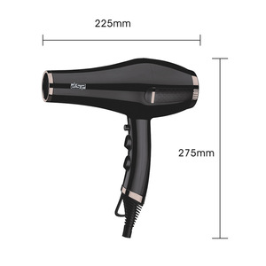 Secador de Pelo Dsp de 2000W con Motor Iónico AC Profesional para Peluquería, con Concentrador y Difusor, para Uso Doméstico y Hotelero - Product Image 5