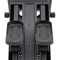 Appareil d'exercice pliable multi-inclinaisons pour grimper les escaliers avec résistance magnétique réglable et 3 niveaux d'inclinaison pour usage domestique