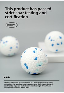 Giocattoli da Masticare per Cani Ecologici in ETPU, Non Tossici, Resistenti ai Morsi, Impermeabili, ad Alto Rimbalzo per Addestramento all'Aperto - Facili da Pulire - Product Image 6