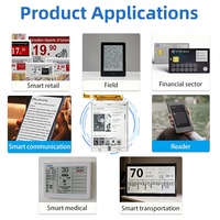 Layar E-Ink Bistabil Multi-Warna Kertas Elektronik Fleksibel |   EPD Daya Rendah yang Dapat Dipakai untuk Pembaca E-Book |   OEM ODM Tahan Lama