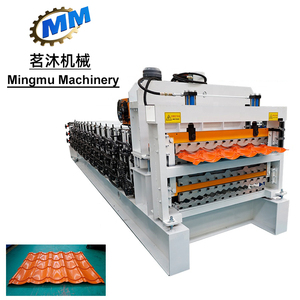 Ming mu đầy đủ tự động ba lớp kim loại tấm hình thành máy cho màu thép gạch - Product Image 1
