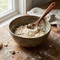 Ensemble d'ustensiles de cuisine en bois antiadhésifs comprenant des cuillères en bambou, des spatules, une fourchette à salade - Outil de cuisine