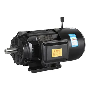 YEJ series IE2 IE3 4KW-4-pole 5.5HP 50HZ 60HZ 220V 380V 3phase electric magnetic brake asynchronous motor manufacturers