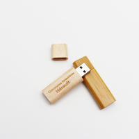 Pendrive de Madera USB 3.0 16GB 32GB 64GB 128GB 1TB con Logo - Regalo Bodas Empresas Ecológico al por Mayor Memoria USB