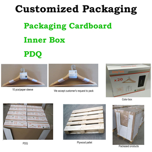 Bán Buôn Màu Sắc Tự Nhiên Bằng Gỗ Quần Móc Áo Clip Quần Áo Móc Treo Quần Bằng Gỗ - Product Image 5