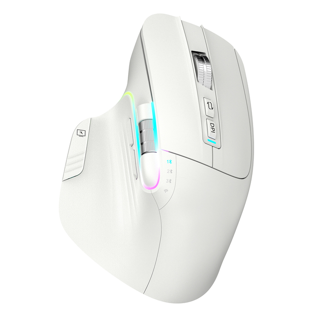 Side Thumb Wheel High-Precision 3212 Sensor Ergonomic Gaming Mouse Computer Mous Wireless Rechargeable Mouse