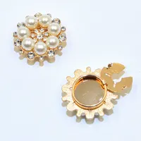 Boutons décoratifs en alliage de zinc avec logo de marque, motif cœur, étoile et fleur, pour femmes, collection 2025, directement de l'usine