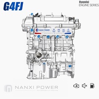 Moteur G4FJ à bloc long, traction avant, pour Kia 1.6T essence