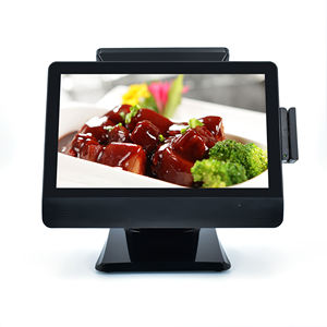 Máquina POS de 15.6 pulgadas con pantalla táctil capacitiva de 10 puntos, caja registradora todo en uno para panadería y pastelería - Product Image 1