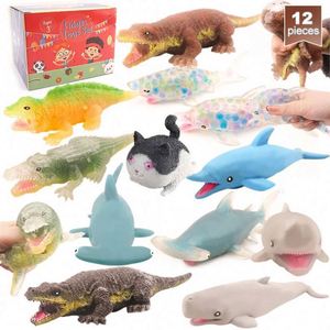 Jouets sensoriels anti-stress à presser pour garçons et filles, en PU écologique, ensemble de jouets Fidget EN71 Popit, jouets sensoriels pour enfants autistes - Product Image 6