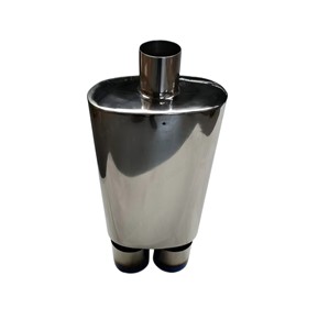 3 "in Dual 4" Out Universal Y Pipe <span class=keywords><strong>Silencieux</strong></span> d'échappement avec embout d'échappement - Product Image 4