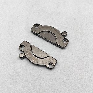 Conector de escritorio de aleación de zinc, color negro, junta circular para unir paneles de madera, accesorio de ferretería - Product Image 2
