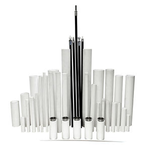 Cartouche filtrante en polyéthylène industrie pétrochimique PE 5 microns plastique fritté avec taille de tube 550mm/750mm/1000mm OEM fourni - Product Image 5