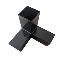 Support de Canopée en Acier Inoxydable, Support d'Angle Droit à Trois Voies