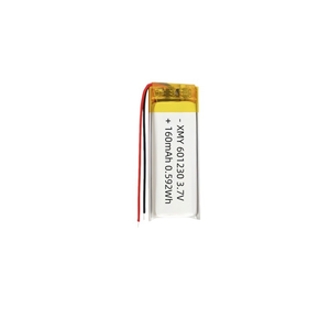 601230 폴리머 리튬 배터리 3.7v 소형 스피커 180mAh 무선 헤드셋 스마트 펜 충전식 리튬 폴리머 배터리 - Product Image 1