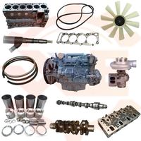 Pompe à eau moteur HEHUI 3204, pièces d'excavatrice 2W1223, machines de construction diesel pour pièces de moteur Cat